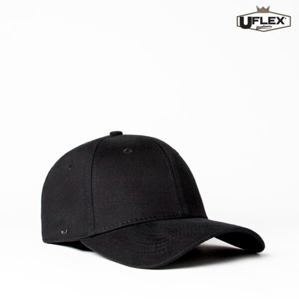 UFlex Adults Pro Style 6 Panel Fitted Cap Thumbnail